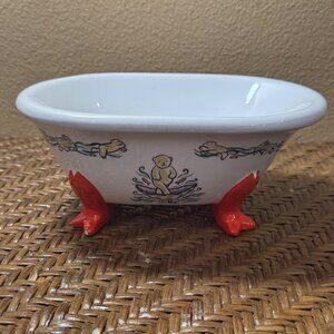 Muffy Vanderbear 1994 Bath Time Collection Porcelain Bath Tub Splish Splash